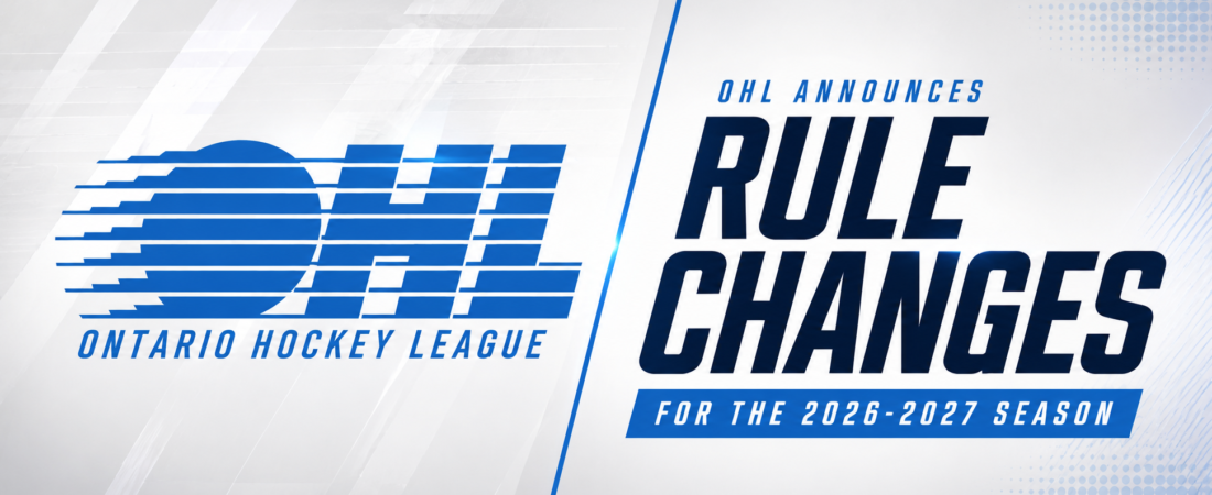 Rule Changes for the OHL 2026-2027 Season